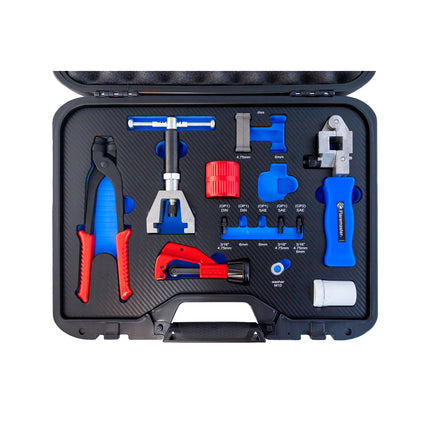 027295ss flaring kit for stainless steel pipe in case & foam