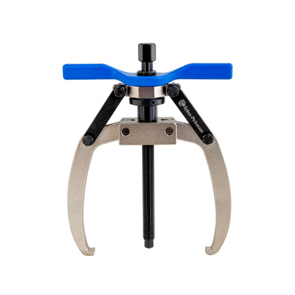 13750400 self centering 2 leg puller with blue handle to aid opening and closing of legs.