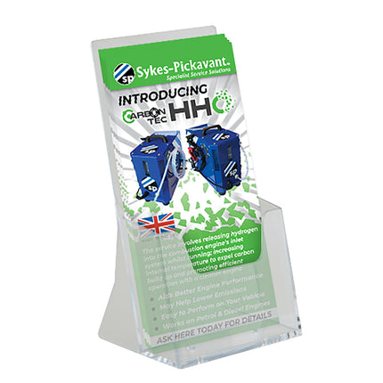 534003-POS - CarbonTech HHO - Point of Sale Flyers & Stand