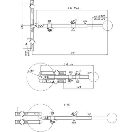 GO640 - Engine and Gearbox Underbody Support - 240KG