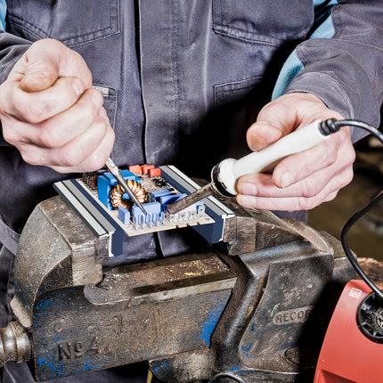 53341000 - Polyurethane Cross Serrated Magnetic Jaws 100mm